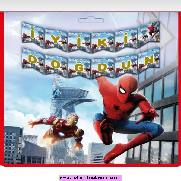 Spıderman Temalı Banner